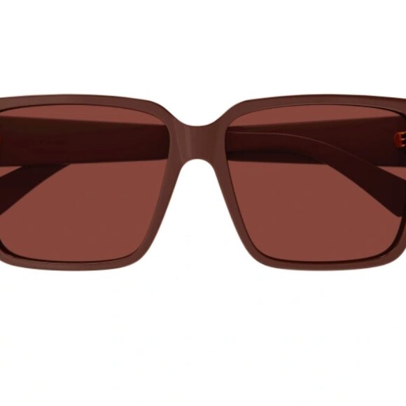 BNWT SS25 BOTTEGA VENETA BURGUNDY SUNGLASSES BV1287SA 003 - Picture 7 of 9